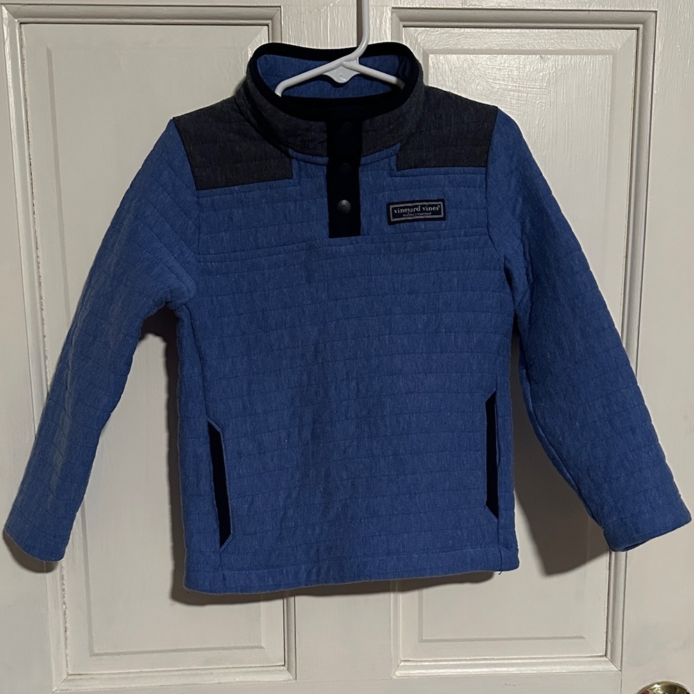 Vineyard Vines Blue Pullover - Kids 4T